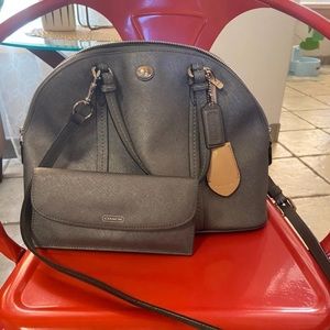 Sold on Merc***Coach Peyton Saffiano bag with